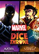 Dice Throne Marvel : Black Panther, Captain Marvel, Black Widow, Dr Strange - ref.11674
