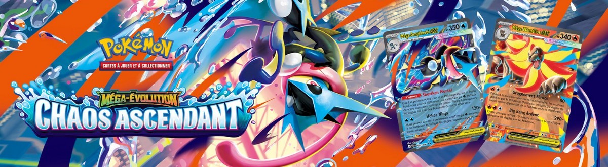 Pokémon Me04 : Display de 36 Boosters Chaos Ascendant