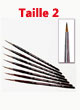 Pinceau Synthétique Taille 2 - Poil Long Série.310 - ref.682