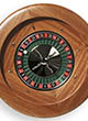 Roulette Casino En Bois - Diamètre 52cm - ref.2899