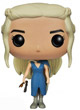 Game Of Thrones Figurine Pop Vinyl Daenerys Targaryen En Robe Bleue - 9 Cm - ref.5847