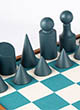 Pièces D'échecs Sheesham Et Buis N°4 Plombées-feutrées - ref.5995