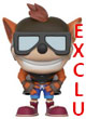 Games Pop Figurine Vinyl ( Crash Bandicoot ) Crash Bandicoot With Jetpack - ref.9377