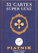 Jeu De 32 Cartes Piatnik Super Luxe Bleu - ref.9475